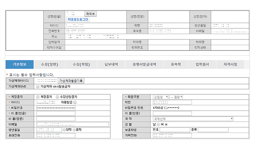 시스템 사용 흐름